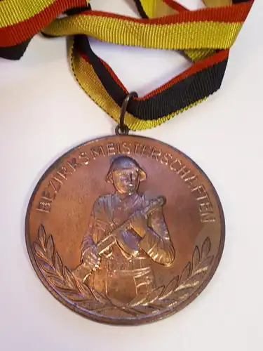 DDR Medaille Militärischer Kampfsport Bezirksmeisterschaften Bronze