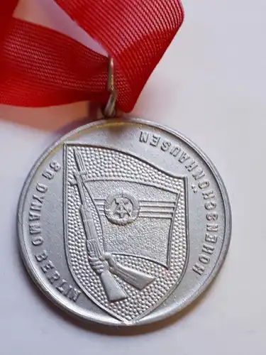 DDR MfS Medaille SG Dynamo Berlin Sportstafette XI. Parteitag Silber