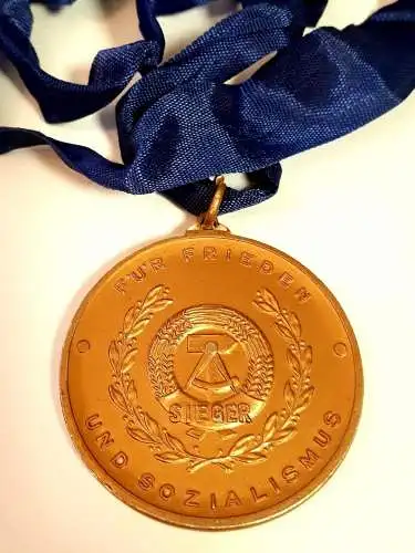 DDR Medaille Für Frieden und Sozialismus Bronze