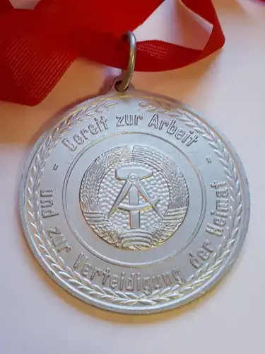 DDR Medaille SG Dynamo Berlin Hohenschönhausen Silber