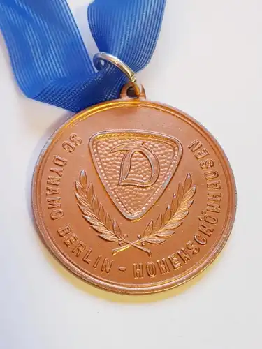 DDR Medaille SG Dynamo Berlin Hohenschönhausen 750 Jahre Berlin Bronze