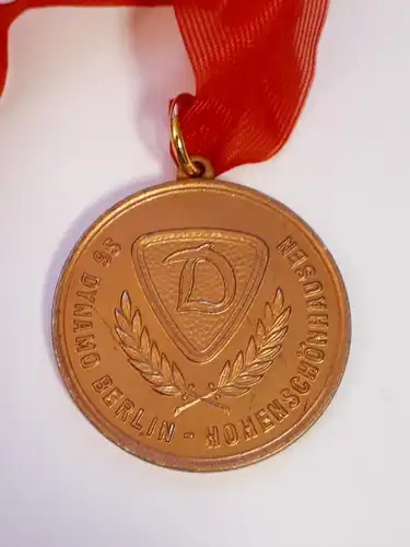 DDR Medaille SG Dynamo Berlin Hohenschönhausen 40 Jahre Befreiung vom Faschismus