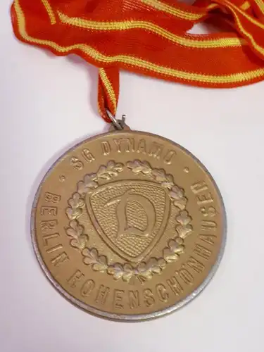 DDR Medaille SG Dynamo Berlin Hohenschönhausen VI. Turn-und Sportfest Leipzig 1977