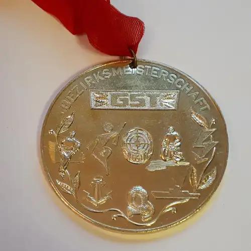 DDR Medaille GST Bezirksmeisterschaft Frankfurt/ Oder