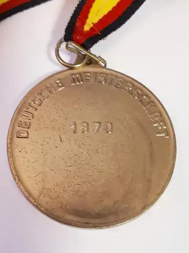 DDR Medaille DBV Deutscher Basketballverband der DDR Deutsche Meisterschaft 1970