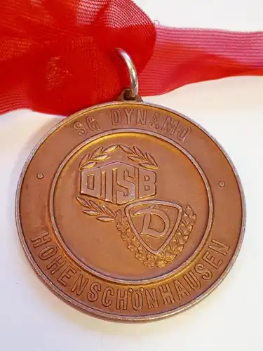 DDR Medaille DTSB SG Dynamo 25 Jahre DDR in Bronze