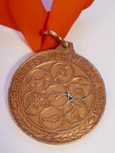 DDR Medaille Sportfest der Werktätigen Bronze