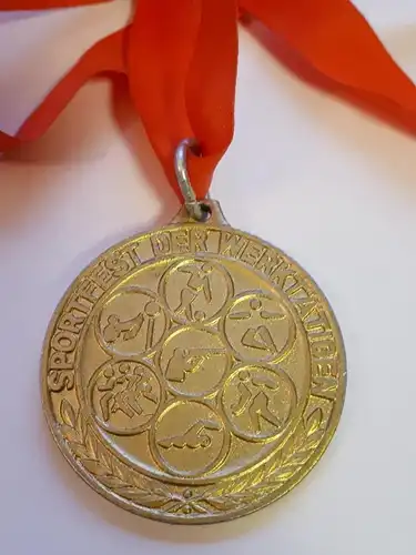 DDR Medaille Sportfest der Werktätigen Gold