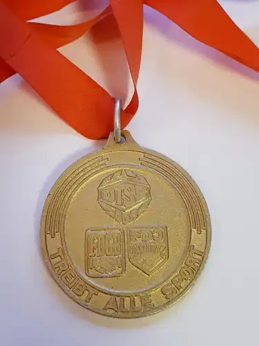 DDR Medaille Sportfest der Werktätigen Gold