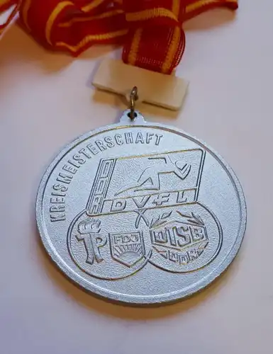 DDR Medaille Kreisfachausschuß Leichtathletik Kreismeisterschaft 1976