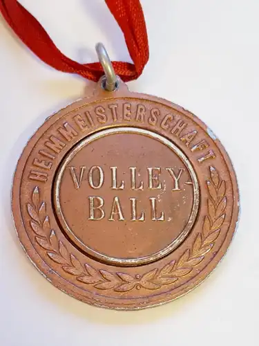 DDR Medaille Erholungsheim Walter Ulbricht Prora/ Rügen Heimmeisterschaft Volleyball
