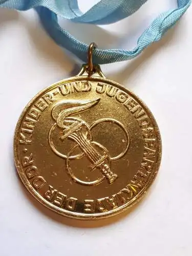 DDR Medaille IV. Sommerspartakiade 1972 Gold