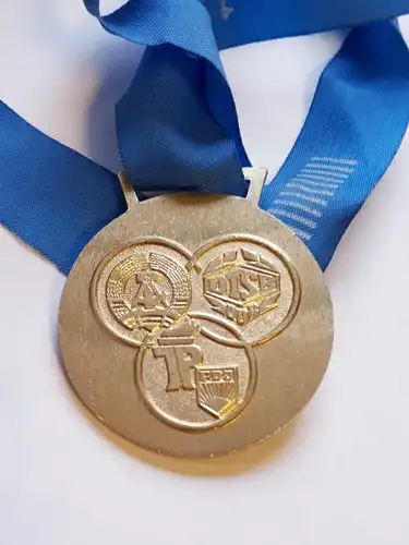 DDR Medaille Kreiskinder- und Jugendspartakiade 1978 Gold