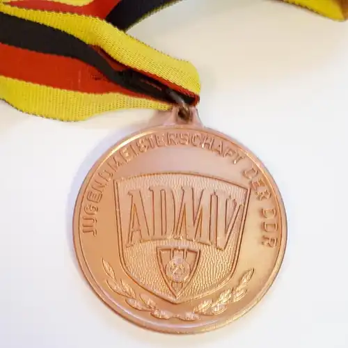 DDR Medaille ADMV Jugendmeisterschaft der DDR Bronze
