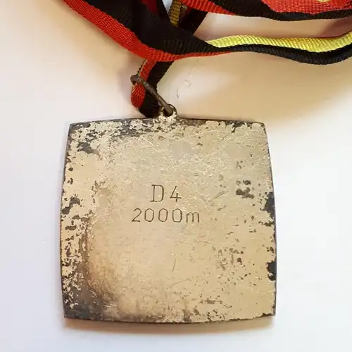 DDR Medaille DRSV Meisterschaft 1978 Silber