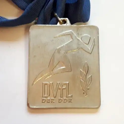 DDR Medaille DVfL DDR Meisterschaften 1989 Silber
