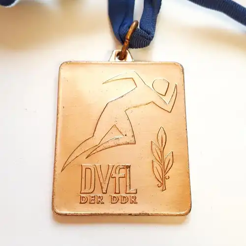 DDR Medaille DVfL DDR Meisterschaften 1989 Bronze