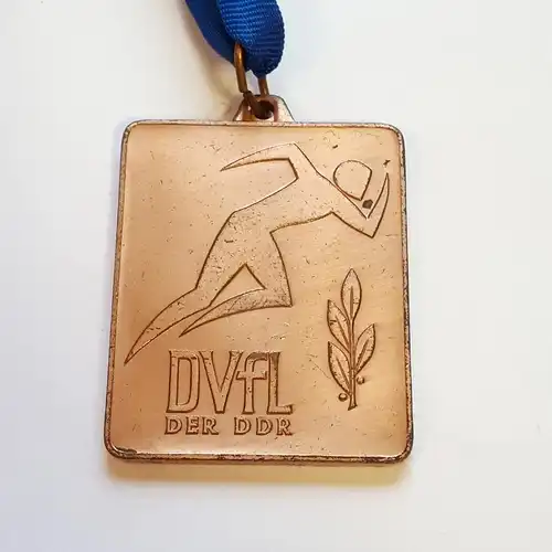 DDR Medaille DVfL DDR Meisterschaften 1985 Bronze