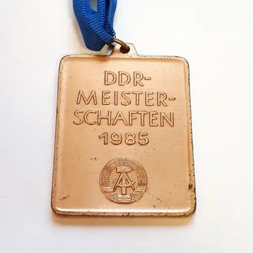 DDR Medaille DVfL DDR Meisterschaften 1985 Bronze