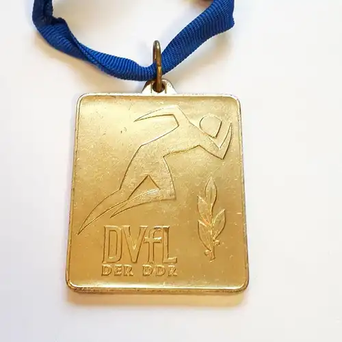 DDR Medaille DVfL DDR Meisterschaften 1985 Gold