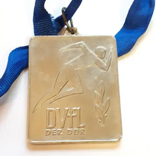 DDR Medaille DVfL DDR Meisterschaften 1983 Silber