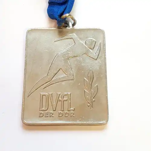 DDR Medaille DVfL DDR Meisterschaften 1986 Silber