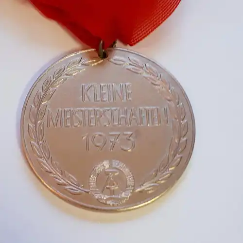 DDR Medaille DVfL Kleine Meisterschaften 1973 Bronze