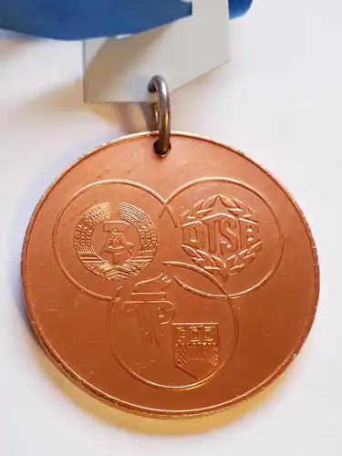 DDR Medaille Kreis- Kinder und Jugendspartakiade 1976