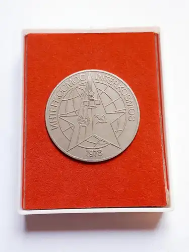 Medaille Interkosmos 1978 Sojus 31 Salut 6 Bykowski/ Jähn