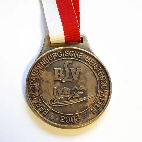 BRD Medaille BLV Berlin-Brandenburgische Meisterschaften 2003 in Gold