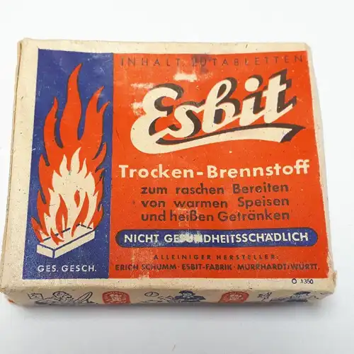 Frühe Bundeswehr Esbit Klappkocher