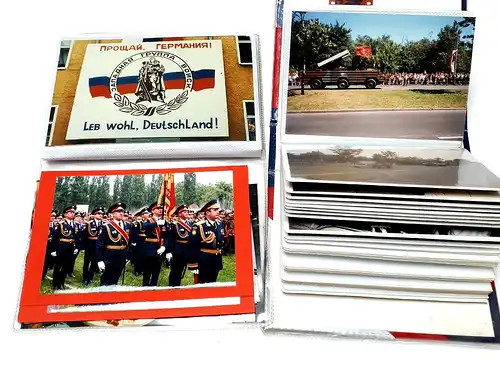 2 Fotoalben Abschiedsparade der sowjetischen Westgruppe in Berlin 1994