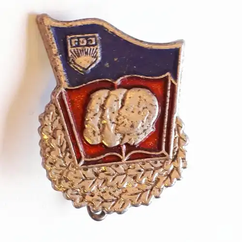 DDR FDJ Abzeichen Für gutes Wissen Ba.Nr.2365 i 