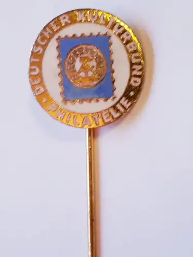 DDR Abzeichen Deutscher Kulturbund Philatelie Ba.Nr.3642 a