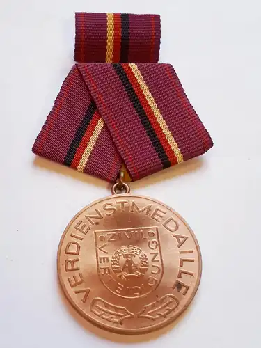DDR Zivilverteidigung Verdienstmedaille