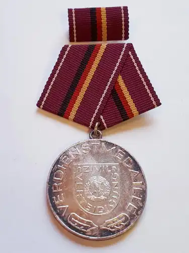 DDR Zivilverteidigung Verdienstmedaille