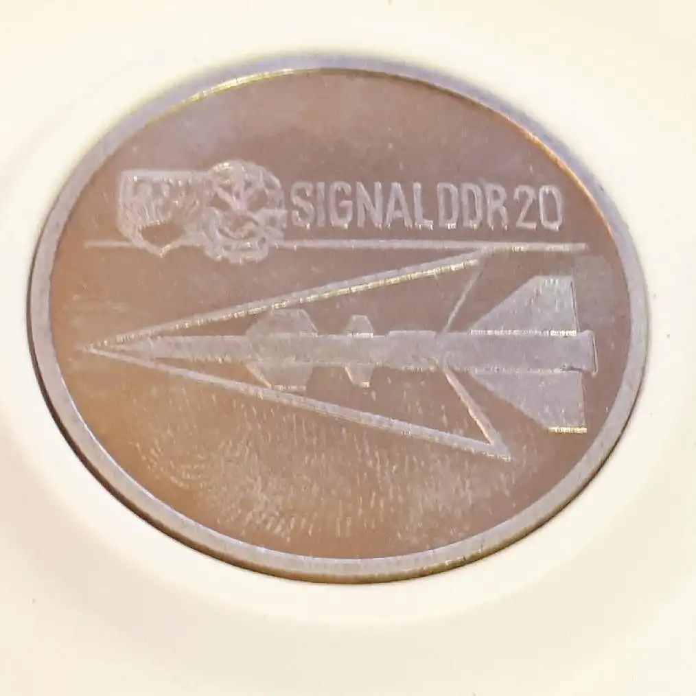DDR Medaille Signal DDR 20