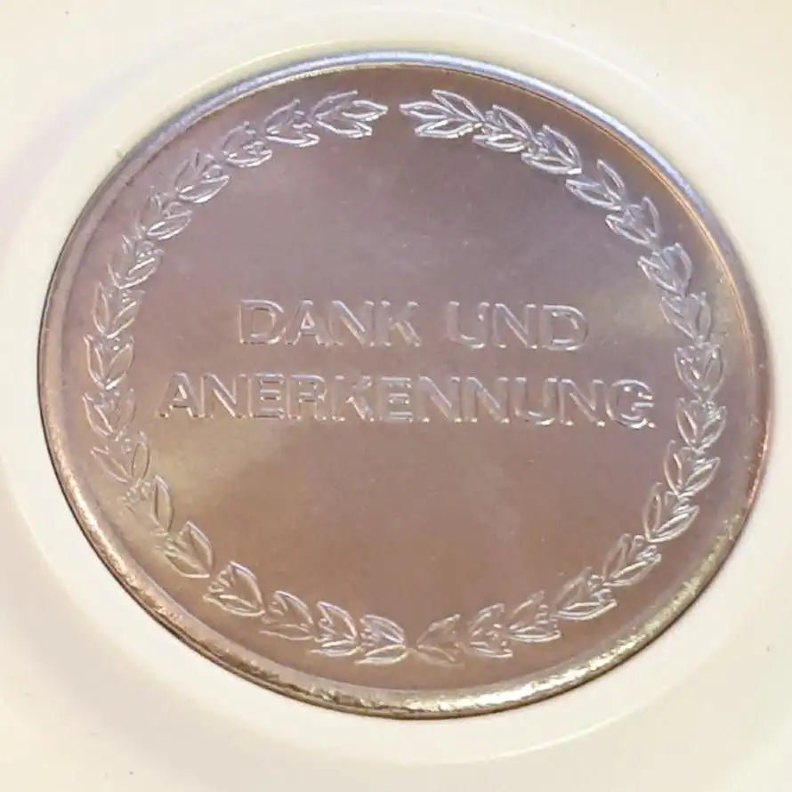 DDR Medaille XVI. Bezirksdelegiertenkonferenz der FDJ 1985