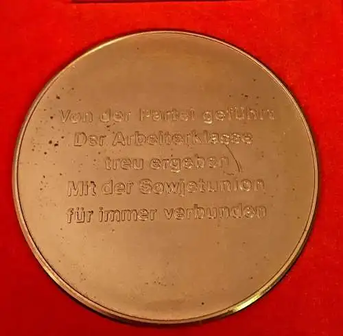 DDR Medaille Für 30 jährige Dienstzeit im MdI