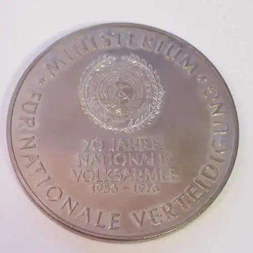 DDR NVA Medaille 20 Jahre Nationale Volksarmee Landstreitkräfte