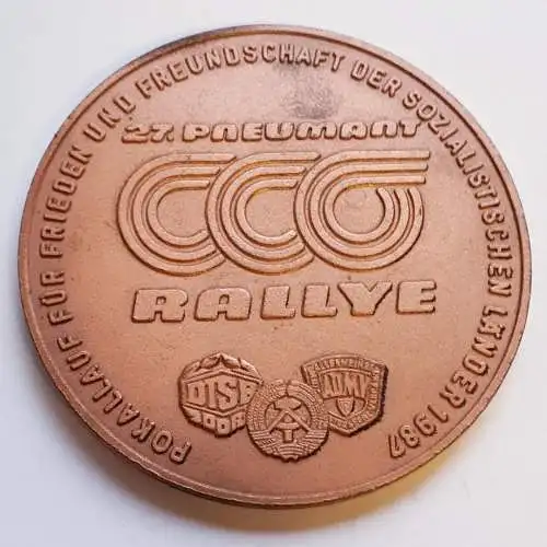 DDR Medaille 27. Pneumant Rallye - 750 Jahre Berlin