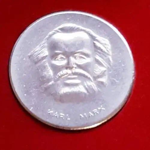 DDR Medaille Karl-Marx