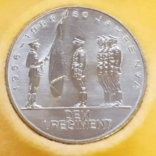 DDR Medaille 30 Jahre NVA - Dem 1. Regiment