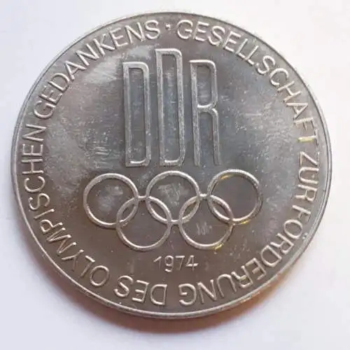 DDR Medaille Werner Seelenbinder - Gesellschaft zur Förderung des olymp. Gedankens