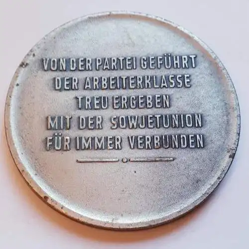 DDR Medaille DDR 30 - Alles für die Erfüllung unseres Klassenauftrages