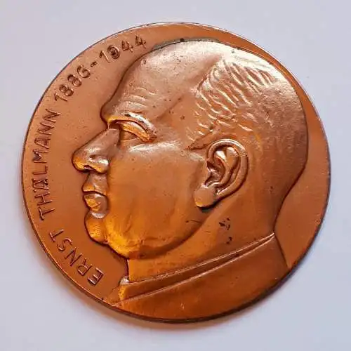 DDR Medaille Ernst Thälmann 1886-1944