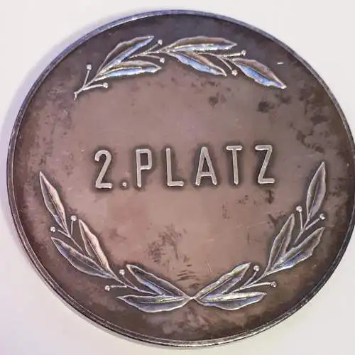 DDR Medaille Zivilverteidigung Zentraler Leistungsvergleich in Silber