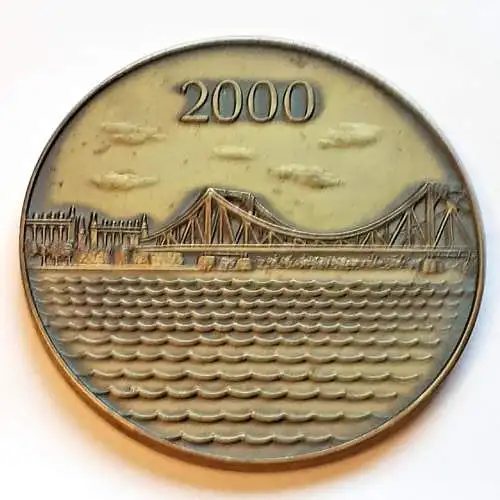 Medaille LRV Berlin Fahrten- und Wanderruderwettbewerb 2000
