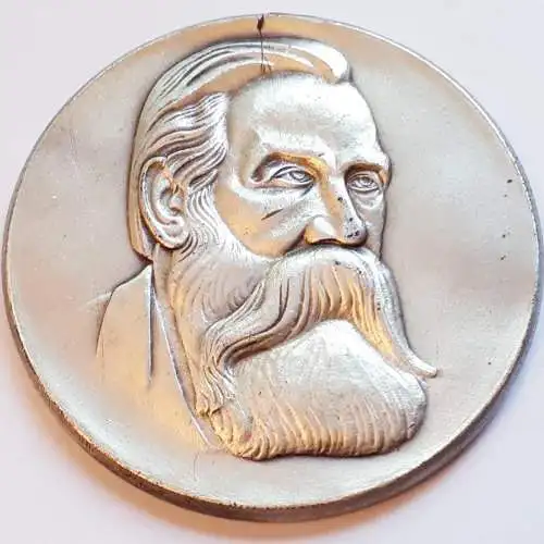 DDR Medaille Friedrich Engels