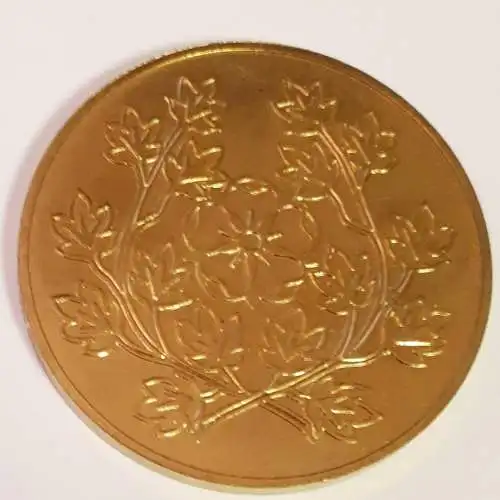 DDR Medaille 725 Jahre Stadt Buckow - Märkische Schweiz DDR